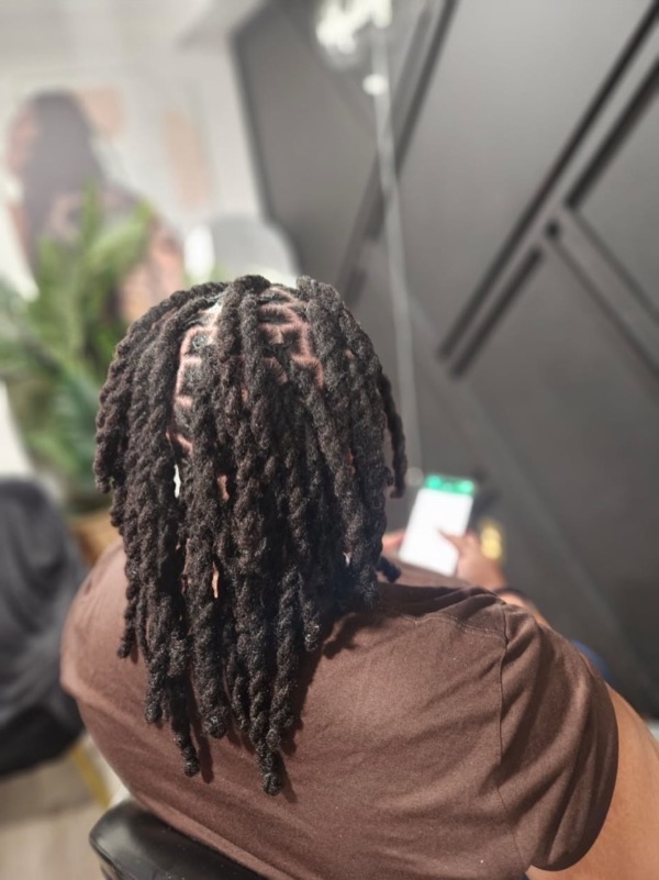 Medium Starter Locs by Modesty Locs, Manchester CT