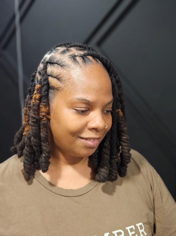 Pipe-Cleaner Curls by Modesty Locs, Manchester CT